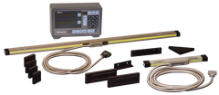 Digital Readout System - #174-173PM2K; 2-Axis; 12 x 36'' Series ABS-AOS; For Milling Applications - USA Tool & Supply