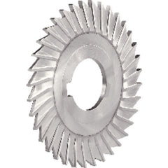 ‎3 × 1/4 × 1 - HSS - Straight Side Tooth Slitting-32T - Uncoated - USA Tool & Supply