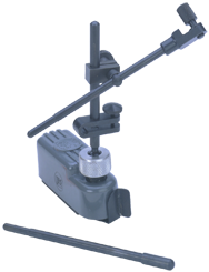 #599-7765 Fingertip Release - Fine Adjustment - Magnetic Base Indicator Holder - USA Tool & Supply