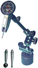 Kit Contains: .030" Bestest Indicator; Fine Adjustment Mag Base With Dovetail Clamp - Best-Test Indicator/Magnetic Base & Indicator Point Set - USA Tool & Supply