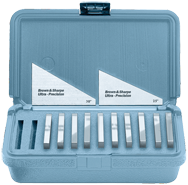 #52-666-777 - 12 Pieces - 1/4° to 30° Angle - Angle Block Set - USA Tool & Supply