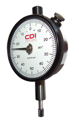 .200 Total Range - 0-10 Dial Reading - AGD 2 Dial Indicator - USA Tool & Supply