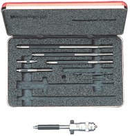 #124CZ - 8 - 32'' Measuring Range - .001 Graduation - Hardened & Ground Face - Inside Micrometer - USA Tool & Supply