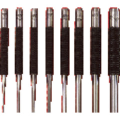 Starrett Drive Pin Punch - 5/16″ Tip Diameter × 4″ Overall Length - USA Tool & Supply