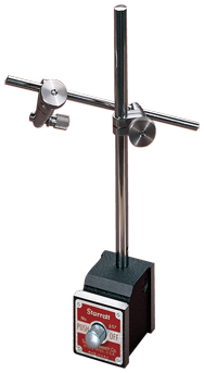 #657AA - 1-15/16 x 1-5/8 x 1-7/8" Base Size - Standard Power On/Off - Magnetic Base Indicator Holder - USA Tool & Supply