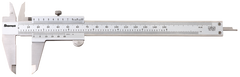 #125MEA-8/200 - 0 - 8 / 0 - 200mm Measuring Range (.002 /0.02mm Grad.) - Vernier Caliper - USA Tool & Supply