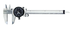#B120A-6 - 0 - 6'' Measuring Range (.001 Grad.) - Dial Caliper - USA Tool & Supply