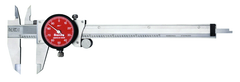 #R120A-6 - 0 - 6'' Measuring Range (.001 Grad.) - Dial Caliper - USA Tool & Supply