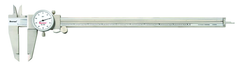 #120MZ-300 - 0 - 300mm Measuring Range (0.02mm Grad.) - Dial Caliper with Certification - USA Tool & Supply