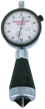 0 - 1" Capacity - 127° Angle - Mechanical Chamfer Gage - USA Tool & Supply