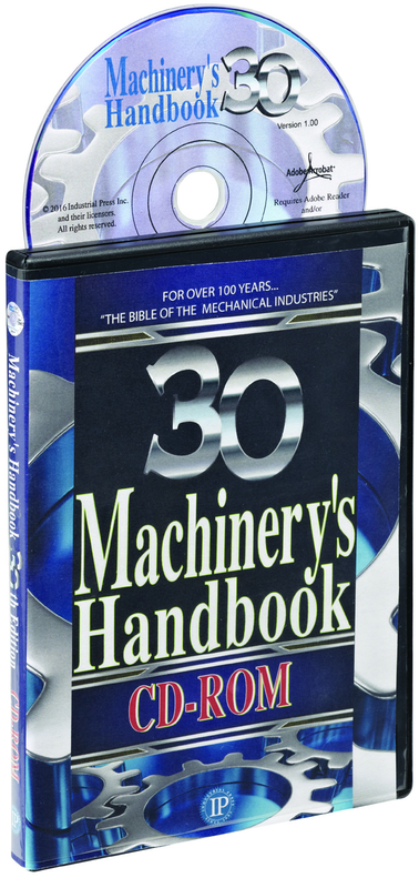 CD Rom Upgrade only to 30th Edition Machinery Handbook - USA Tool & Supply