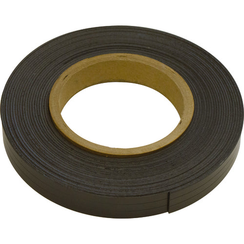 0.60″ × 1/2″ × 25 feet Flexible Magnet Material Plain Back - USA Tool & Supply