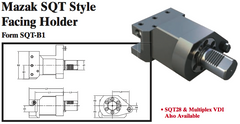 Mazak SQT Style Facing Holder (Form SQT-B1) - Part #: SQT21.1525 - USA Tool & Supply