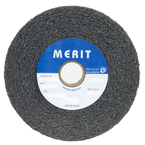 6 x 1 x 1" - Medium Grit - Silicon Carbide - Clean & Finish Convolute Wheel - USA Tool & Supply