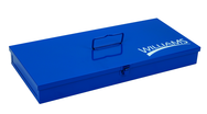 14-1/2 x 5-1/2 x 1-3/4" Blue Toolbox - USA Tool & Supply
