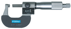 2 - 3'' Measuring Range - .0001" Graduation - Ratchet Thimble - Carbide Face - Digital Outside Micrometer - USA Tool & Supply