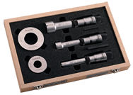 #52-255-890 - 4 - 6" - .00025'' Graduation - XT Holematic Bore Gage Set - USA Tool & Supply