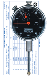 1 Total Range - 0-100 Dial Reading - AGD 2 Dial Indicator - USA Tool & Supply