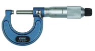 0 - 1'' Measuring Range - .0001" Graduation - Ratchet Thimble - Carbide Face - Outside Micrometer - USA Tool & Supply