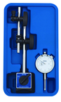 Set Contains: 1" Indicator w/Fine Adj Mag Base - Electronic Indicator with Fine Adjustment Mag Base - USA Tool & Supply