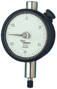 .125 Total Range - 0-25-0 Dial Reading - AGD 1 Dial Indicator - USA Tool & Supply