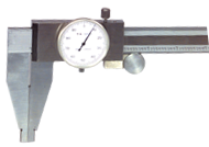 0 - 18'' Measuring Range (.001 Grad.) - Dial Caliper - USA Tool & Supply