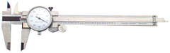 0 - 4'' Measuring Range (.001 Grad.) - Stainless Steel Dial Caliper - USA Tool & Supply