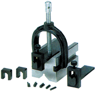 #Z1000 - .030 to 9/32" Capacity - Mini-Vee V-Block Accessory Set - USA Tool & Supply