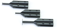 Set of 3 Pairs-Min Depth .400; .625; & 1 - Groove Measurement Caliper Jaw Set - USA Tool & Supply