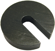 1-1/4 Bolt Size - Black Oxide Carbon Steel - C Washer - USA Tool & Supply
