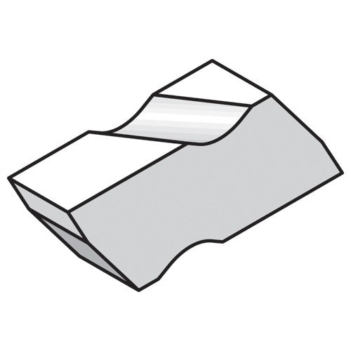 NB3L THM TOP NOTCH GROOVING INSERT - USA Tool & Supply