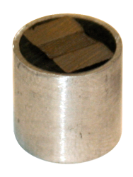 Rare Earth Two-Pole Magnet - 1-1/2'' Diameter Round; 205 lbs Holding Capacity - USA Tool & Supply