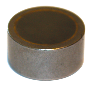 Rare Earth Pot Magnet - 1-1/4'' Diameter Round; 40 lbs Holding Capacity - USA Tool & Supply
