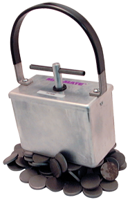 Part Retriever Magnet - 4-1/2'' x 2-3/8'' x 7-1/2'' ( L x W x H );11 lbs Holding Capacity - USA Tool & Supply