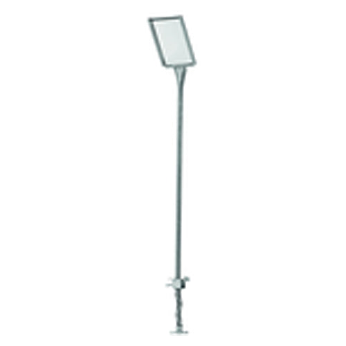 1″ × 1 1/2″ Flip Glass Mirror-11″ Overall Length - USA Tool & Supply