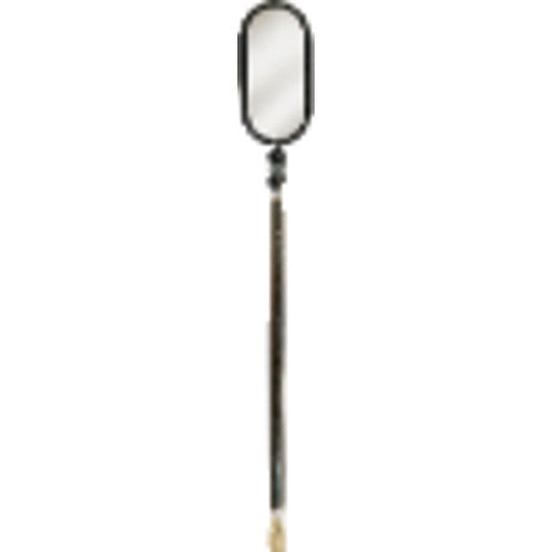 2″ × 1 1/4″ Rectangular - Glass-24 1/4″ Extended Length - Telescoping Pocket Mirror/Magnet - USA Tool & Supply