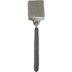 ‎3 1/2″ × 2″ Size - Rectangular-36 1/2″ Extended Length - Telescoping Pocket Mirror w/Magnifier - USA Tool & Supply