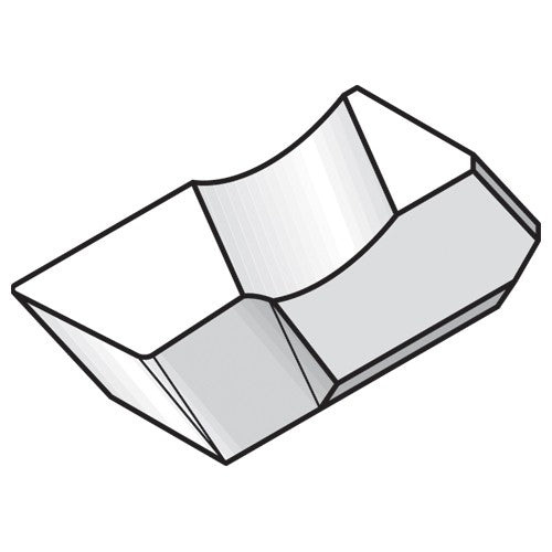 NG1094L TN6025 TOP NOTCH GROOVING INSERT - USA Tool & Supply