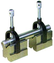 #NVB-117 - 1-1/4 x 1-1/4 x 1-5/8'' - V-Block & Clamp Set - USA Tool & Supply