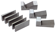 #UAB8 - 8 Pieces - 1° to 30° ; V: 10° to 30° Angle - Angle & V-Block Set - USA Tool & Supply