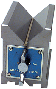 #E934 - 2-3/4 x 3-3/4 x 4'' - Magnetic V-Block - USA Tool & Supply