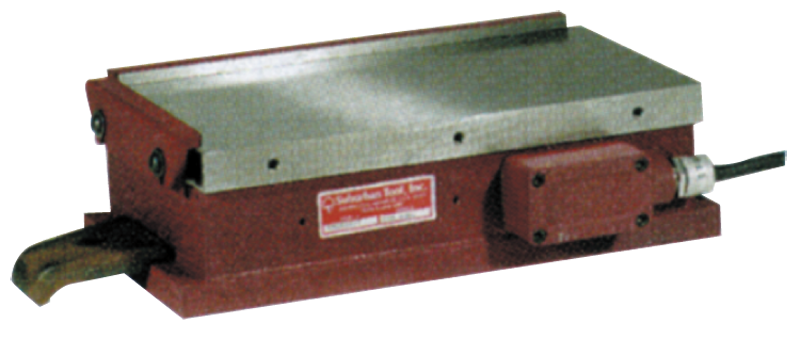 Electromagnetic Chuck with Longitudinal Poles - #EMCB818L; 8'' x 18'' - USA Tool & Supply