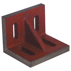‎Machined Webbed (Closed) End Slotted Angle Plates - 3-1/2″ × 3″ × 2-1/2″ - USA Tool & Supply