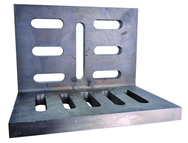 12 x 9 x 8" - Machined Open End Slotted Angle Plate - USA Tool & Supply