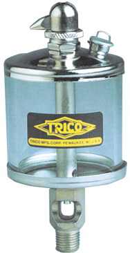 KG Glass Gravity Feed Oiler - 10 oz - 3/8 - USA Tool & Supply
