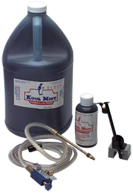 Nylon Reinforced Coolant Line with Nozzle and Siphon Line and Magnetic Nozzle Positioner - USA Tool & Supply