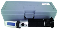 Refractometer with carring case 0-32 Brix Scale; includes case & sampler - USA Tool & Supply