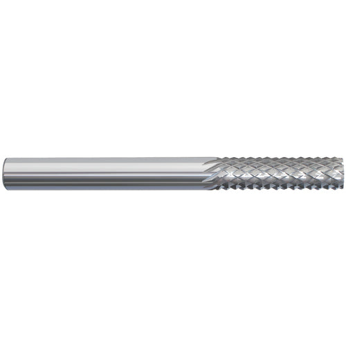 ‎1/4 × 3/4 × 1/4 × 2-1/2 Solid Carbide Router - No End Cut - USA Tool & Supply