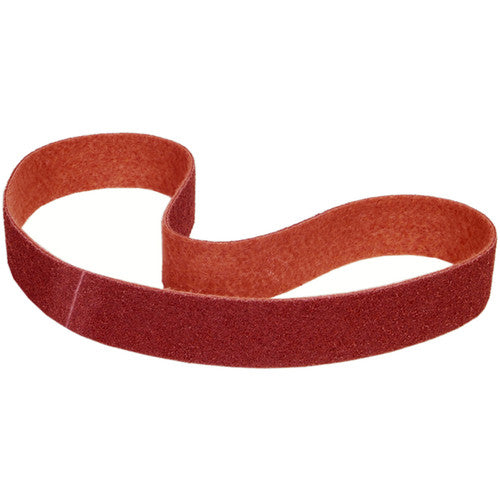 1″ × 42″ Non-Woven Narrow Belt Aluminum Oxide Rapid Prep Medium Grit - USA Tool & Supply