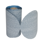 5" 320 GRIT S/C PSA DISC ROLL - USA Tool & Supply